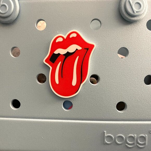 Rolling Stones Tongue Bogg Charm-Tongue Charm-New - Picture 1 of 2